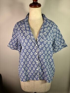 NWT Marea by Liz Joy Tatum Pajama Top Size Small